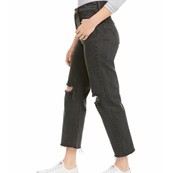 Levi's Ribcage Straight High Rise Jeans Size 30 - Picture 7 of 9